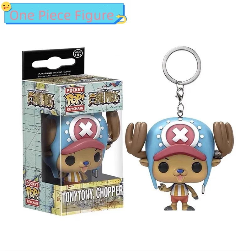 

Japanese cartoon One Piece bag charm Zoro keychain anime peripheral Q version doll pendant hand-made toy anime figure