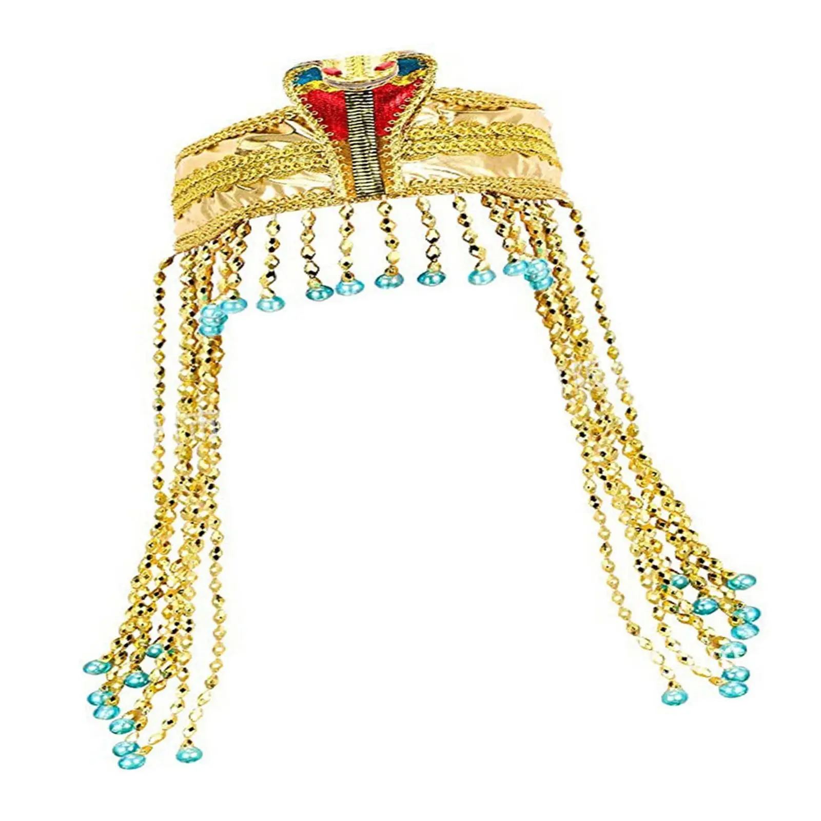 

Retro Egypt Queen Headdress Snake Headdress Egyptian Theme Costume Costume Accessories for Holiday Fancy Dress Stage Performance