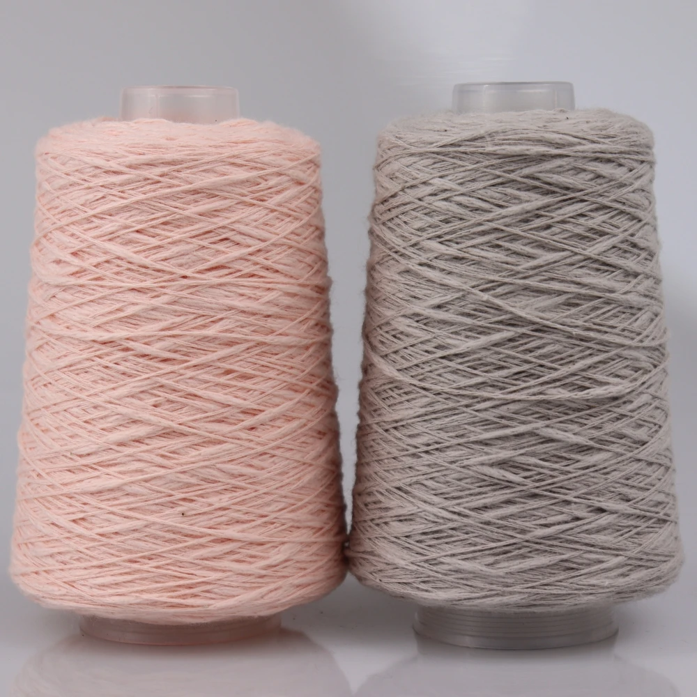 100g 550m 100% Cotton Sausage Big Belly Yarn Handwoven 2