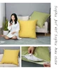 Large Soft Cushion Cover Sofa Bed Backrest Pillowcase Solid Color Huge Pillow Case Protector Washable 80CM 6