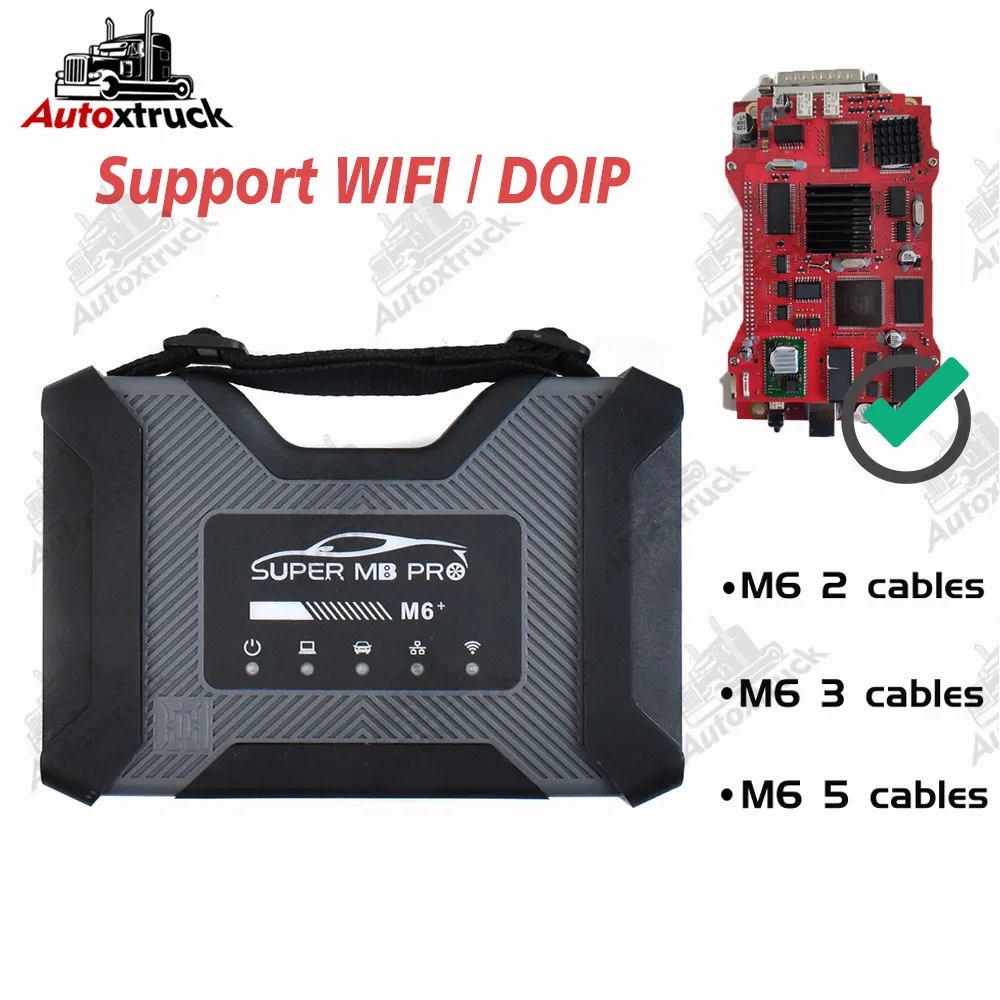 

Multiplexer 2023.03 Super MB PRO M6 For Benz Diagnostic Tool Star Diagnosis MB Star C4 C5 C6 Doip work on Cars and Trucks