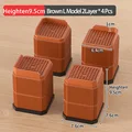 Brown XL 4PCS