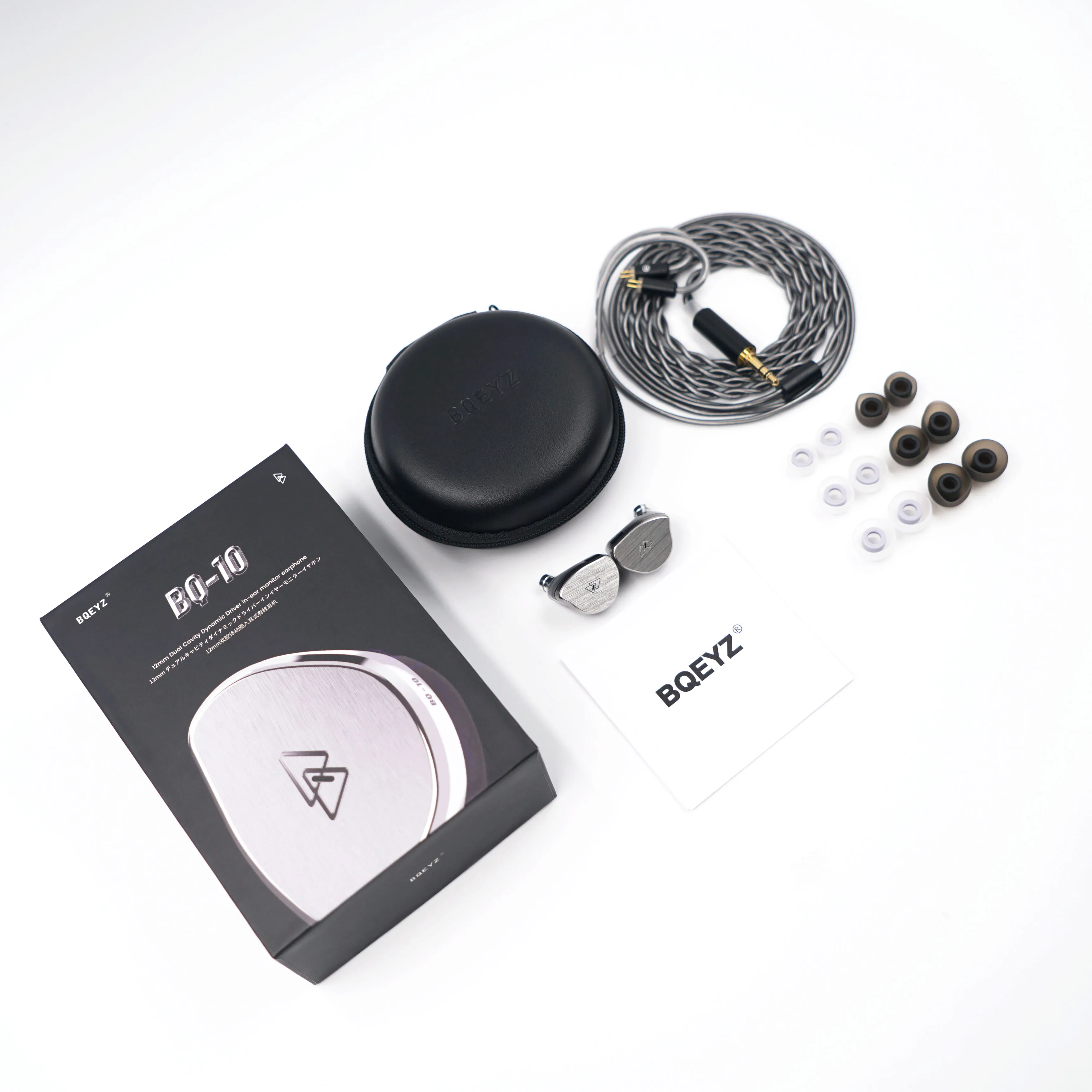 イヤホン ORIVETI bleqk , BQEYZ BQ-10 ,DUNU DTC800 BQEYZ BQ10 (DSP Version)」 ミッドセントリックながら