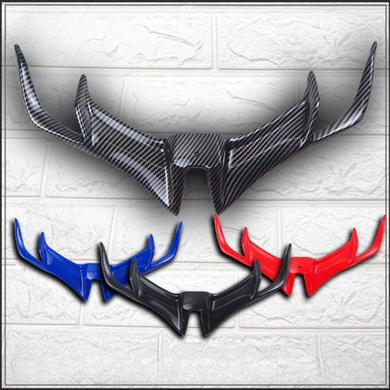 Motorcycle Front Fairing Winglet Wing Cover Trim For YAMAHA YZF R15 V3 Shark Fin Beak Moto Accessories motorcycle fairing