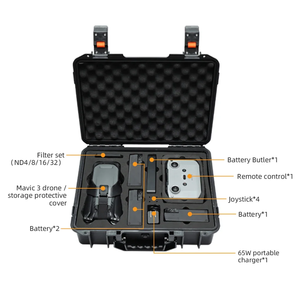 Portable Carrying Case Hardshell Waterproof Protector Bag for DJI MAVIC 3
