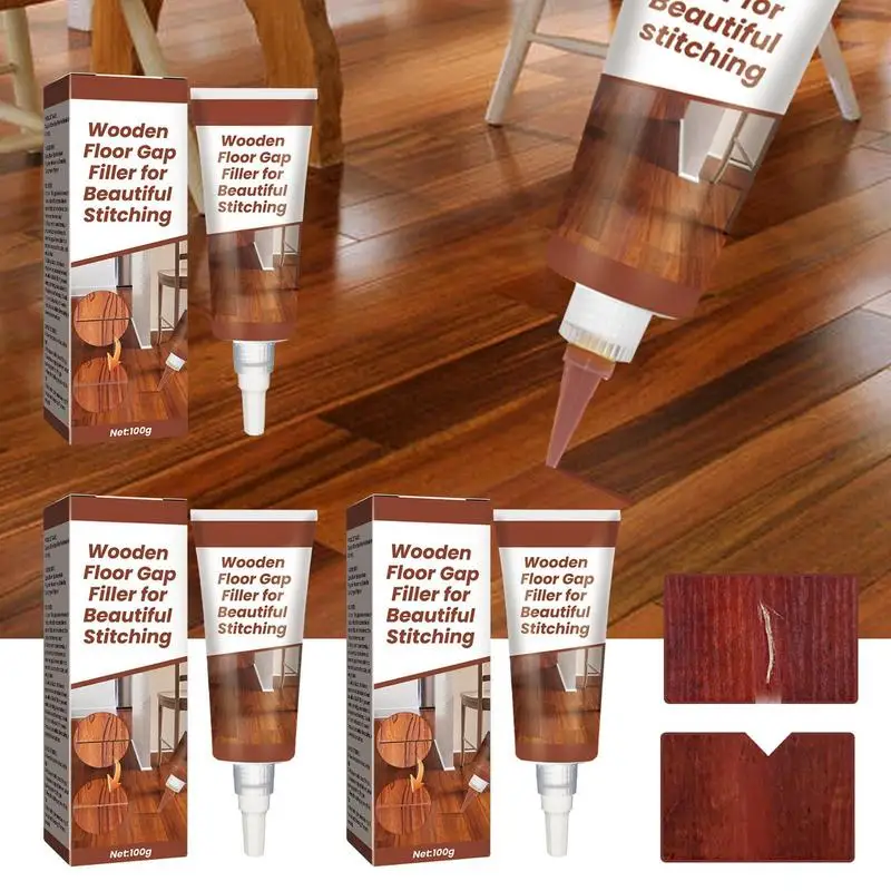 Wood Putty Filler Wood Crack Filler Hardwood Laminate Floor Repair Kit Cover Scratches Stains Holes repair glue,wood repair kit