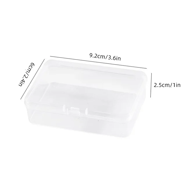 Boîtes de rangement transparentes pour cartes à jouer, 3 pièces, conteneur de cartes de jeux en plastique, emballage, organisateur de cartes de jeu de Poker 6
