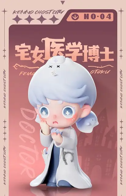 Keeno Travel MBTI Series Blind Box Toys Mystery Box Cute