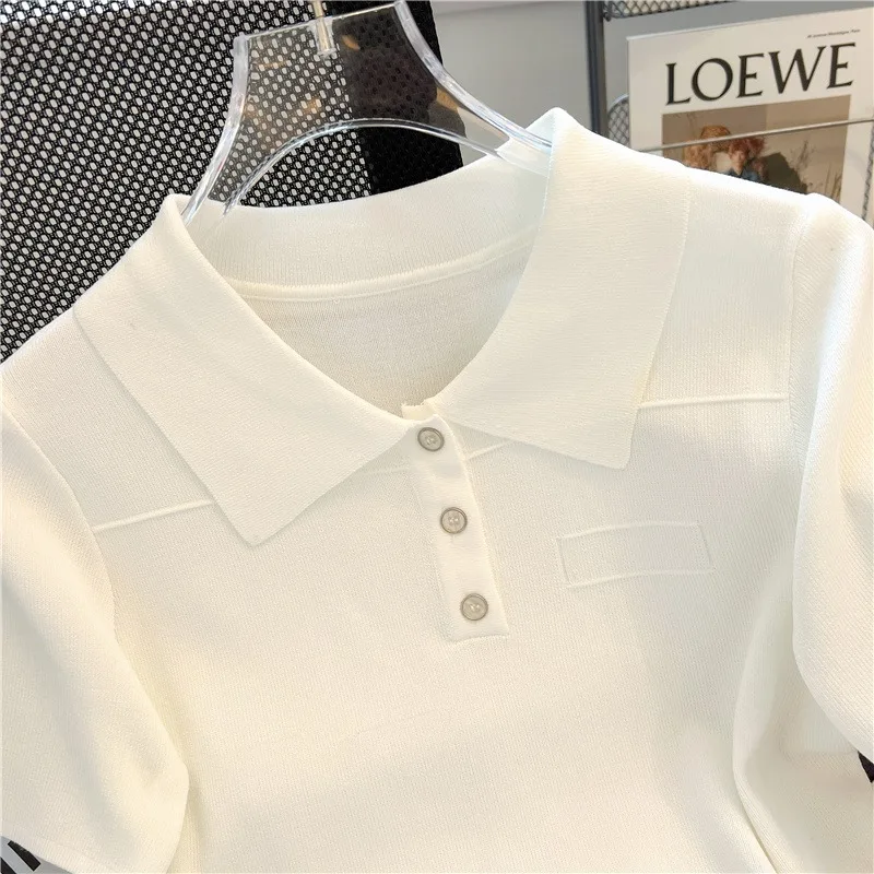 New golf wear ladies summer short sleeves women summer short sleeves slim and breathable