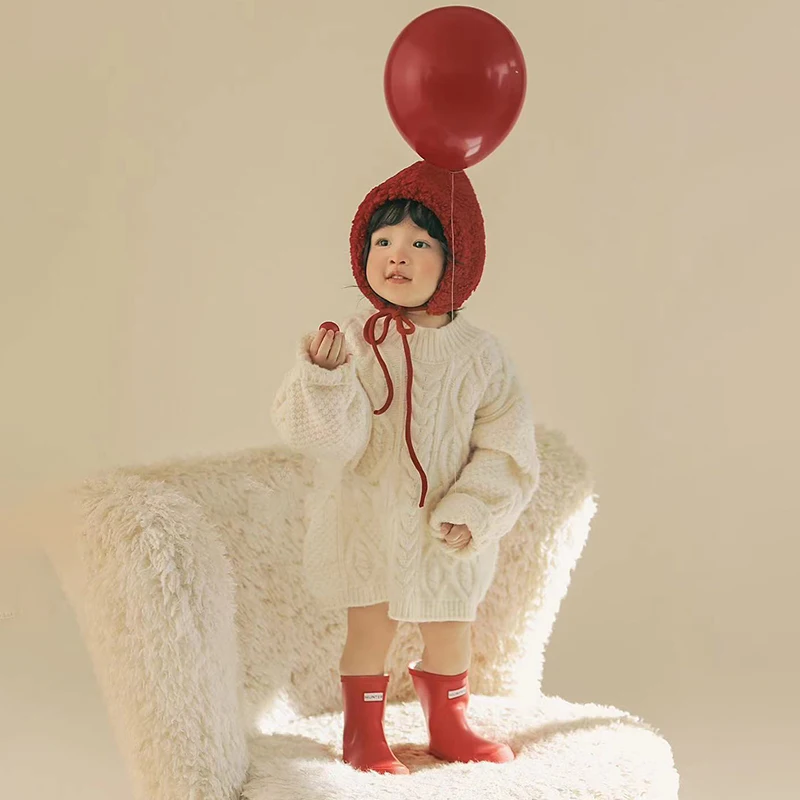 Baby Clothing For Photography Within 36 Month Baby Photo Outfit Children Festival Costume Hats Balloon Shooting Props Girl Dress