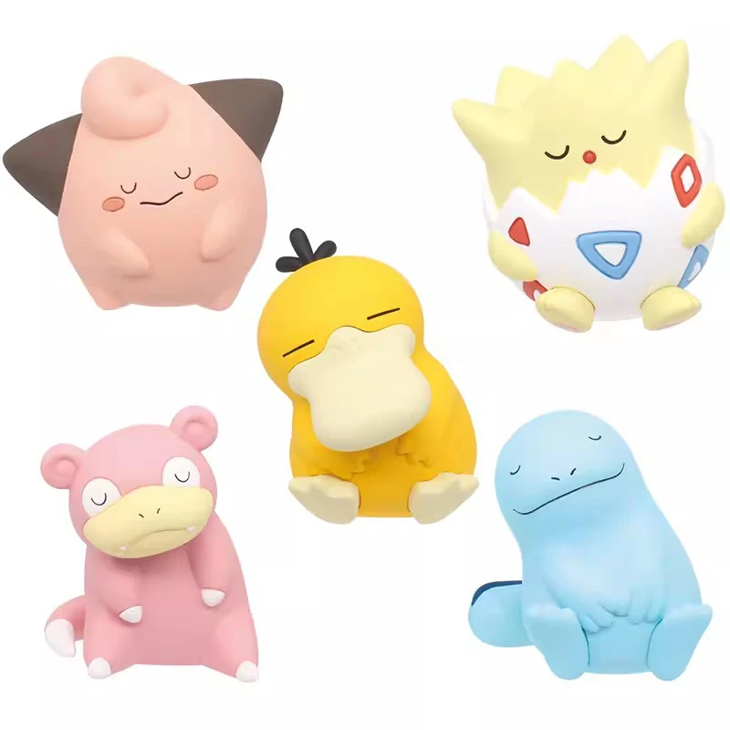 

Кавайная фигурка покемона, экшн-фигурка спящего псик, клифея, слонотыкать, кукла аниме, украшения, модель, игрушки, подарки для детей