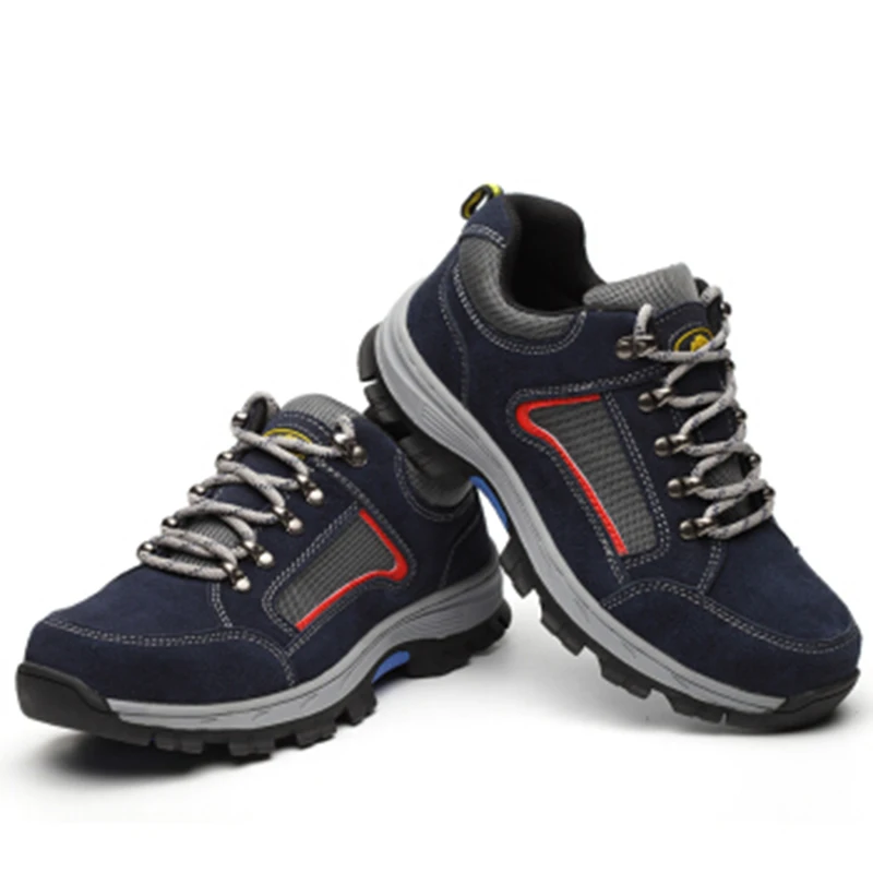 Work Safety Shoes Steel Toe Cap Boots Puncture Proof Casual Shoes For Men