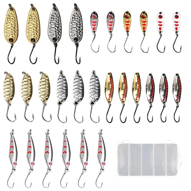 Fishing Tackle Kit Metal Fishing Kits Realistic Long-Range Reflective 29pcs  Lure Kit Fishing Accessories For Freshwater - AliExpress