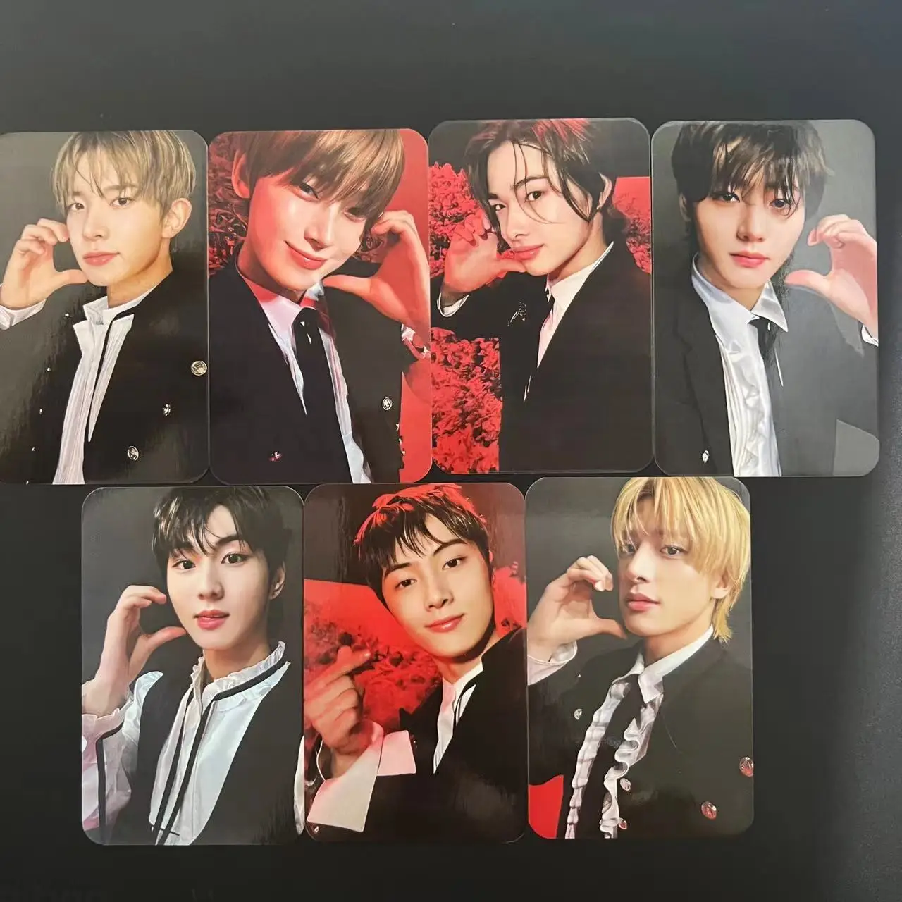 아이돌 그룹 로모 크래드 HD 포스터 포토카드, 중원 HEESEUNG JAKE SUNOO NINGNING Felix Hyunjin 팬 선물, Ateez ZB1