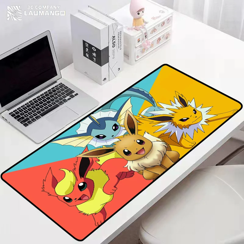 Mouse Pad Pokemones Computer Accessories Anime Mause Mousepad Gamer Mats Carpet Desk Mat Office Gaming Game