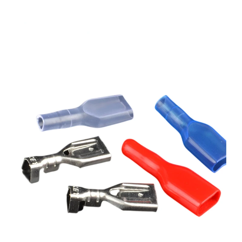 Spade Connector Terminals 6.3mm Crimp Terminal Female Spade