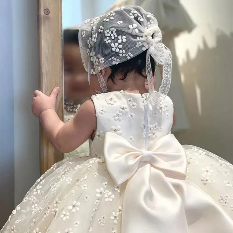 Vip Baby Girl Flower Dress Kids Bridemaid Wedding Dresses For - Main Image