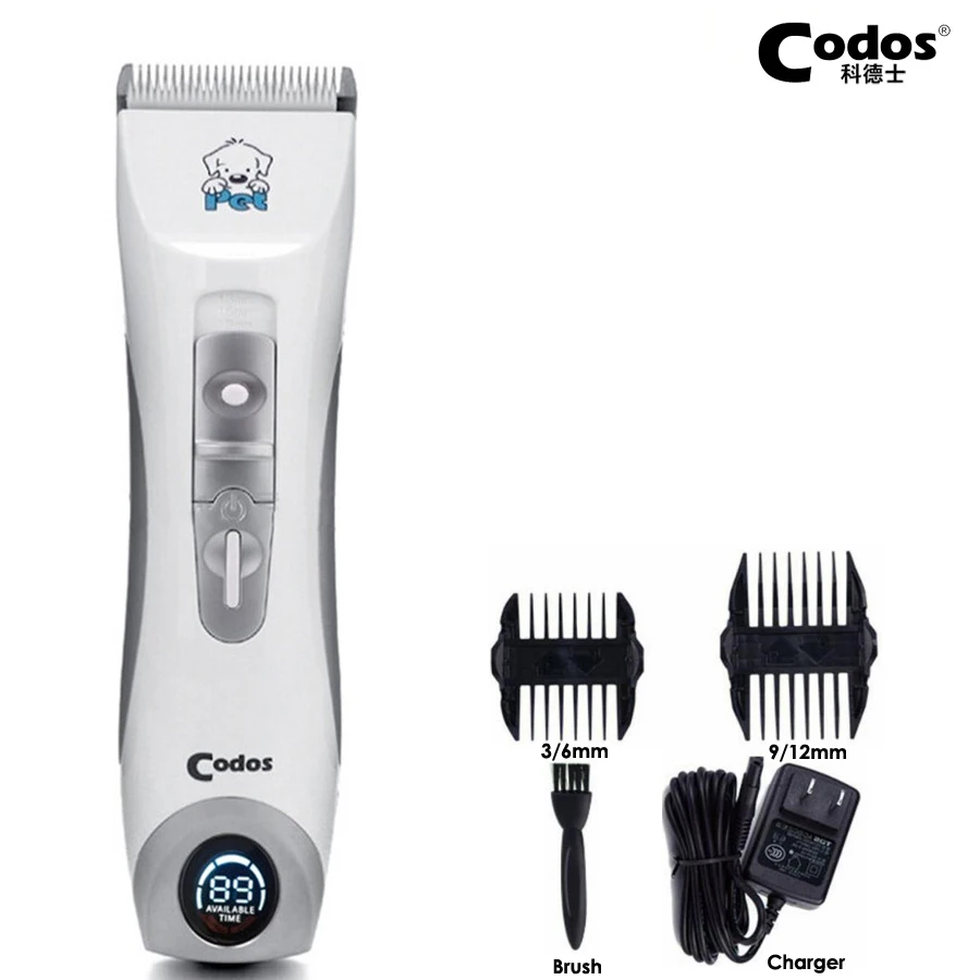 Pet Clipper Dog Hair Trimmer Animals Grooming Rechargeable Cat Shavers Electrical Haircut Machine Codos CP9600 CP9700 CP6800 pet hair trimmer dog hair trimmer dog clipper pet clipper hair trimmer