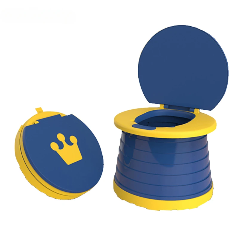 

2 in 1 Portable Baby Toilet Portable Folding Travel Potty Seat Child Pot Training Girls Boy Potty Kids Toilet Seat Drop Shipping