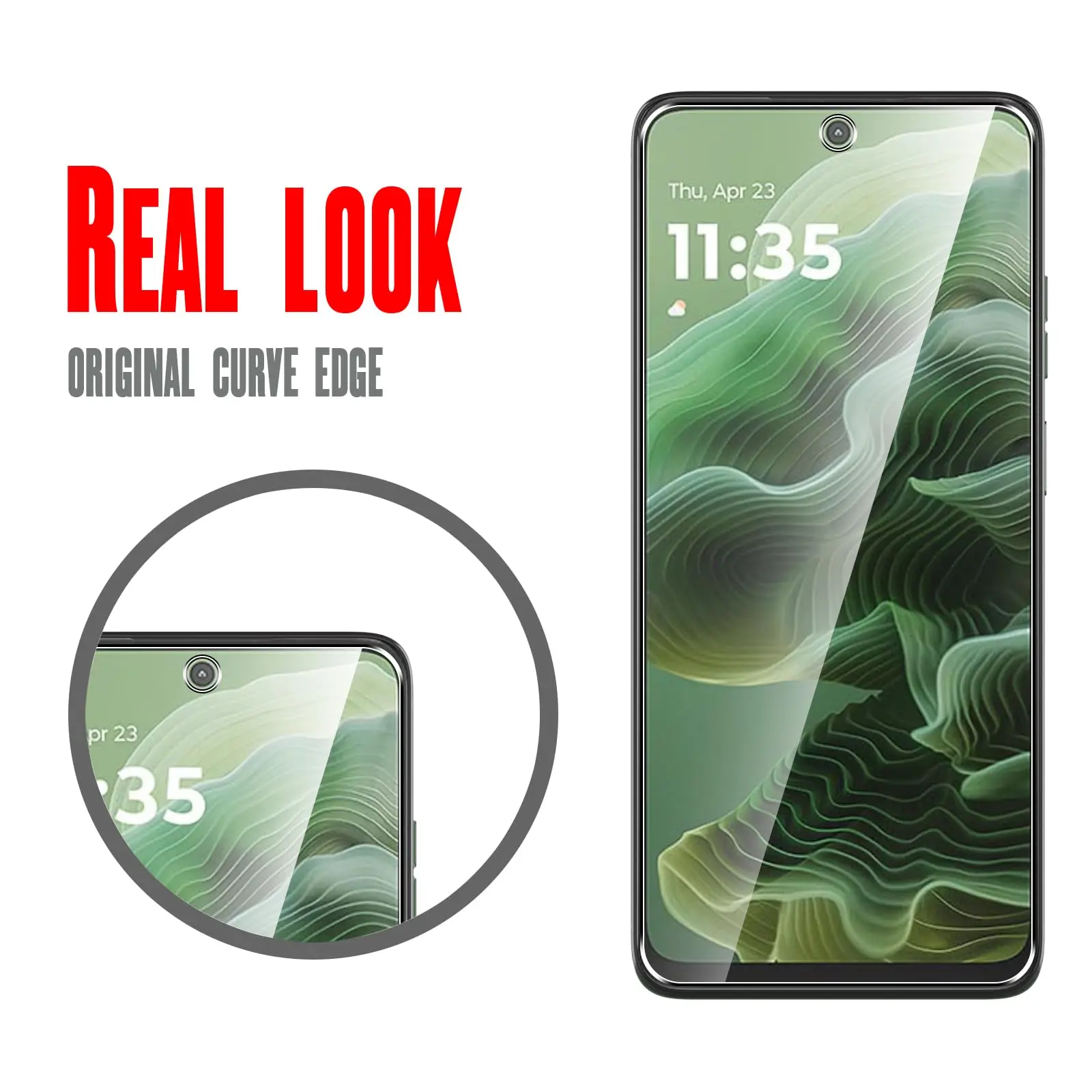 Premium Tempered Glass Screen Protector - 9H Hardness, HD Clear Transparency