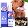 Spray limpiador dental para mascotas. Cuidado bucal. Mantiene el aliento fresco en gatos y perros.