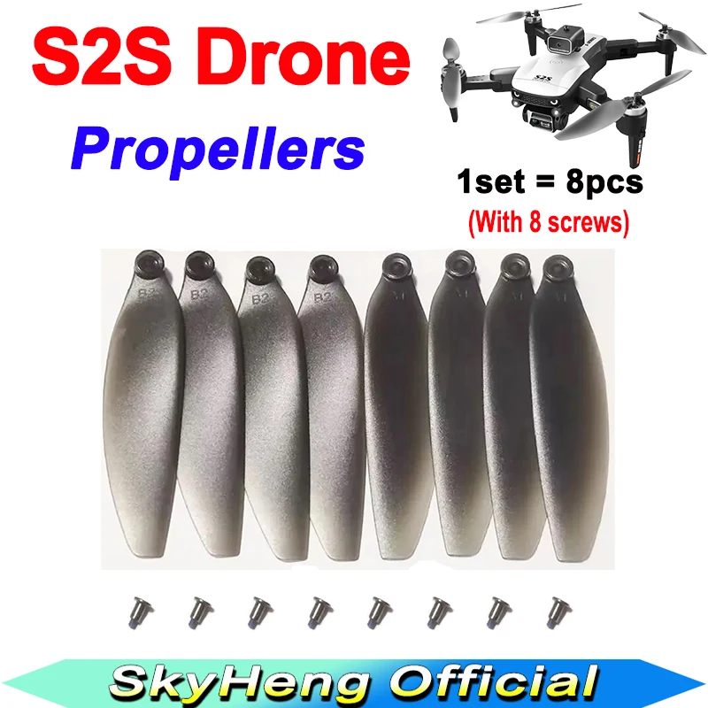 LSRC Original S2S Drone Propellers S2S mini Dron Spare Paddles Drone Replacement Accessories Parts