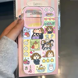 Anime K - ON Girls Cute Phone Case - Stylish Back Cover - Samsung A02 4G (TTK - 254TK2412401)