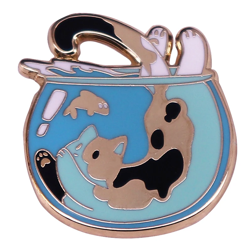 

A2505 Cartoon Collection Enamel Brooch Animal Pins Clothing Backpack Lapel Badges Fashion Jewelry Accessories Souvenir Gifts