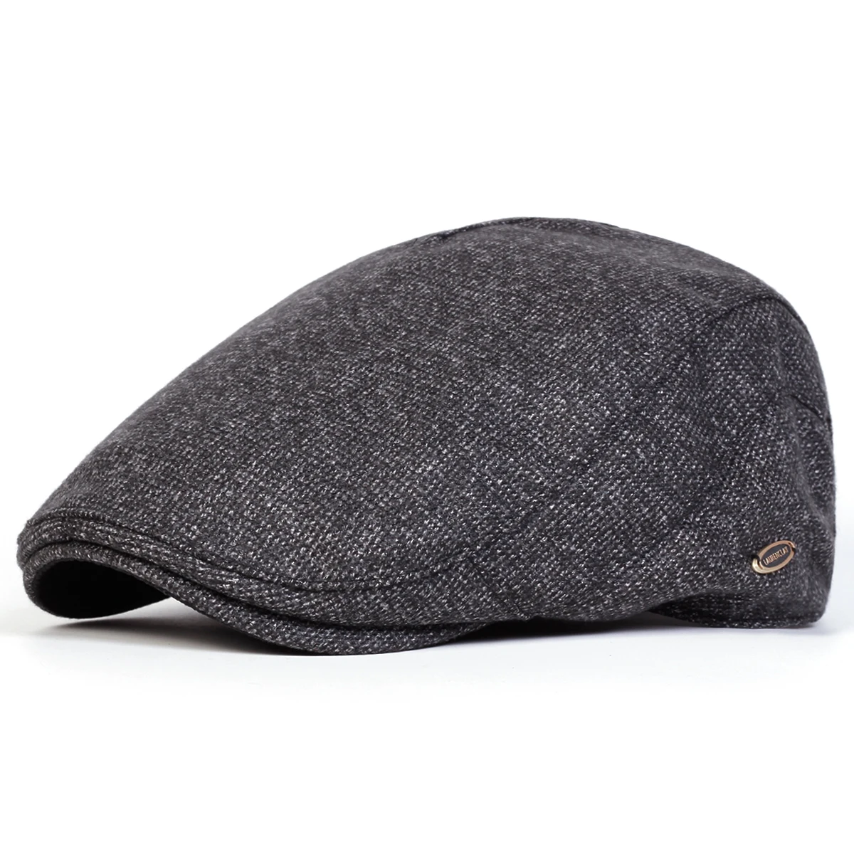 LAURENCLAY Herren Newsboy Caps mit Schriftzug, Britische Malerhüte, Frühlings- und Herbst-Flatcaps, Hip-Hop-Baskenmützen – Detail 7