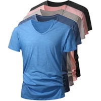 T-shirt pour homme 100% coton, manches courtes, été, noir et blanc, vêtements pour homme, doux, de haute qualité, t-shirt décontracté pour homme 1