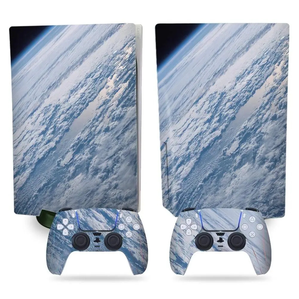 2 in 1 Full Set Sticker For PS5 Disk Console Skin Decal Cover Protective  Film Compatible with for Playstation5 Decoration - AliExpress