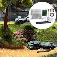 Static Grass Applicator with Template Electrostatic Flocking Machine Static Flock Applicator Machine for Sand Table Wargame 2