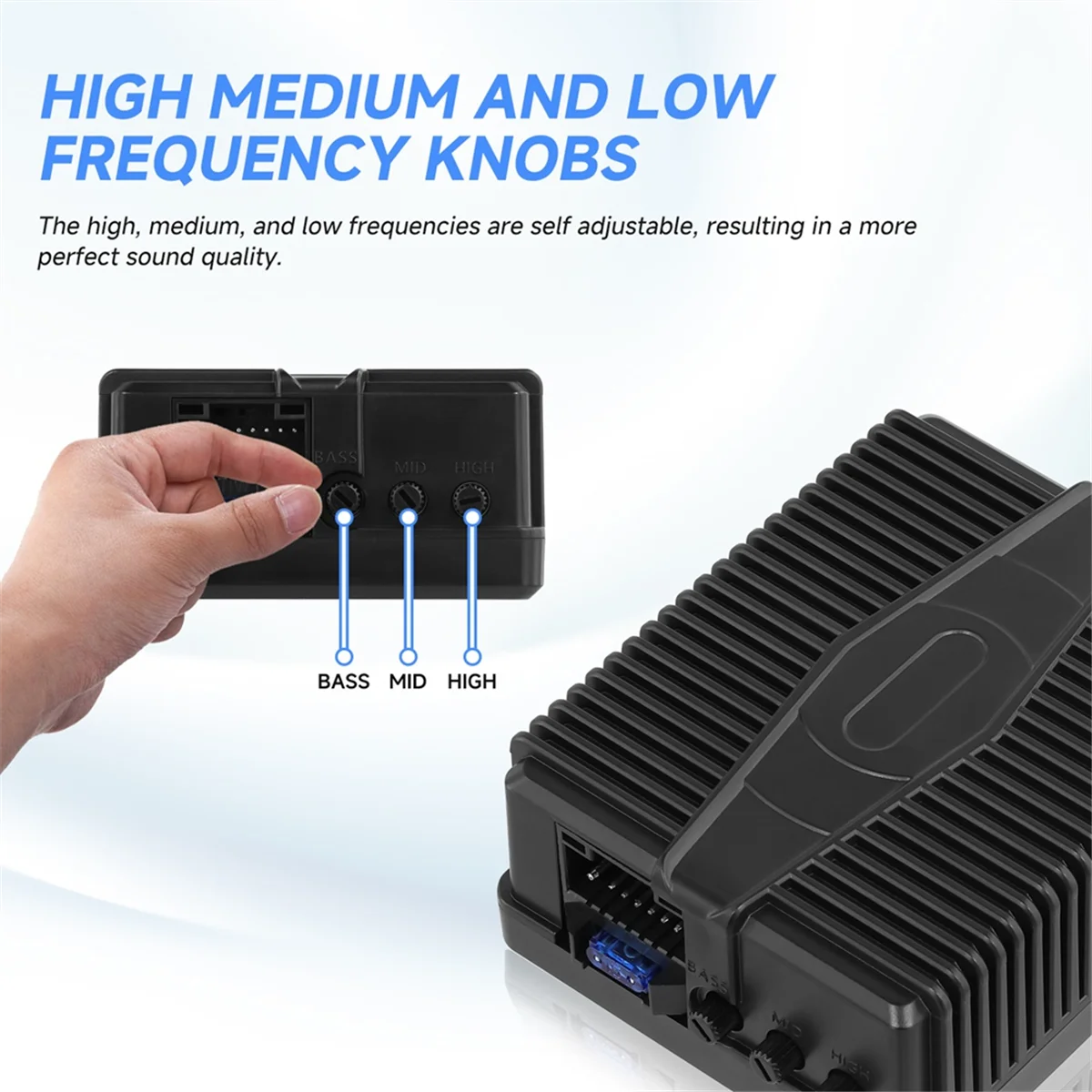 Car o Amplifier 9-16V DAP Sound Equalizer DSP Amplifier Box HiFi Sound DAP Chip Processor For Car Radio