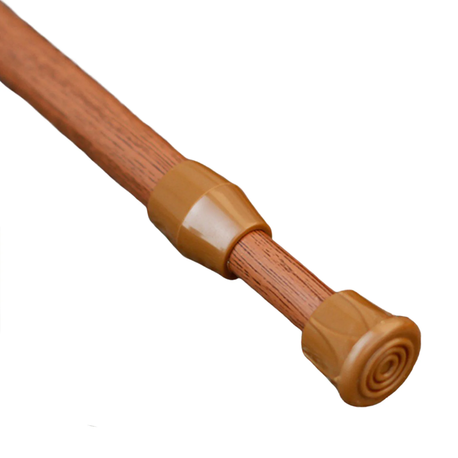 Weiß lackierte Teleskopstangen, Teleskop-Dusch- und Vorhangstangen, für Vorhänge, Duschstangen, Wäscheleinen, japanische Türvorhangstangen – Detail 1