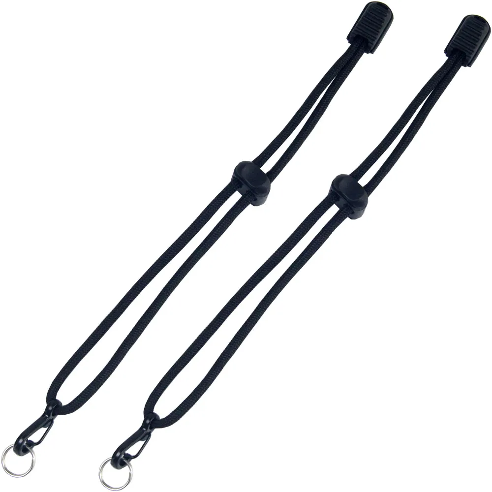 

2 шт. Паракорд в оплетке, регулируемая ручка, с быстроразъемной металлической пряжкой