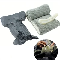 Вьетнамская повязка 4/6 дюйма, гемостатические компрессионные повязки, Двойная Вакуумная герметичная аварийная сжатия, травма, аптечка первой помощи