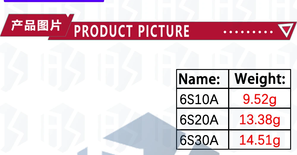 6s bms 10a 20a 30a 22,2 V Li-Ionen-Lithium Lades chutz platine mit Balance-und Temperatur regelungs schutz – Detail 9