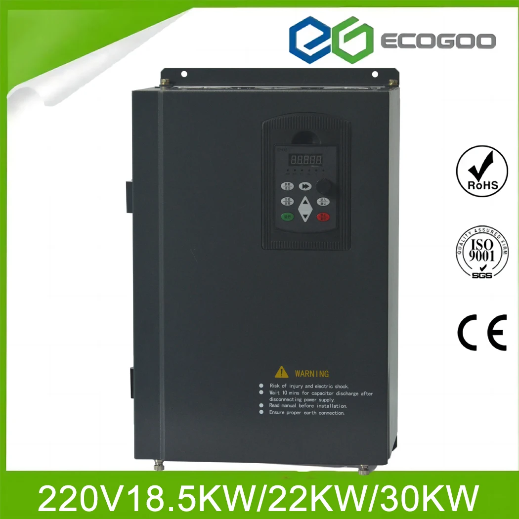 AC 220V 22KW/30KW 1/3 Three phase input 3 phase output frequency converter for motor Speed Controller 50HZ 60HZ inverter drives