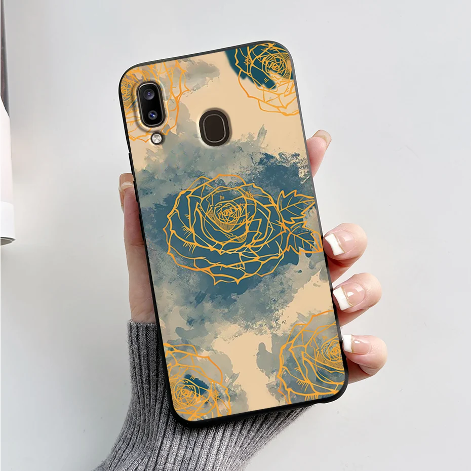 Stylish Painted Soft TPU Phone Case Cover