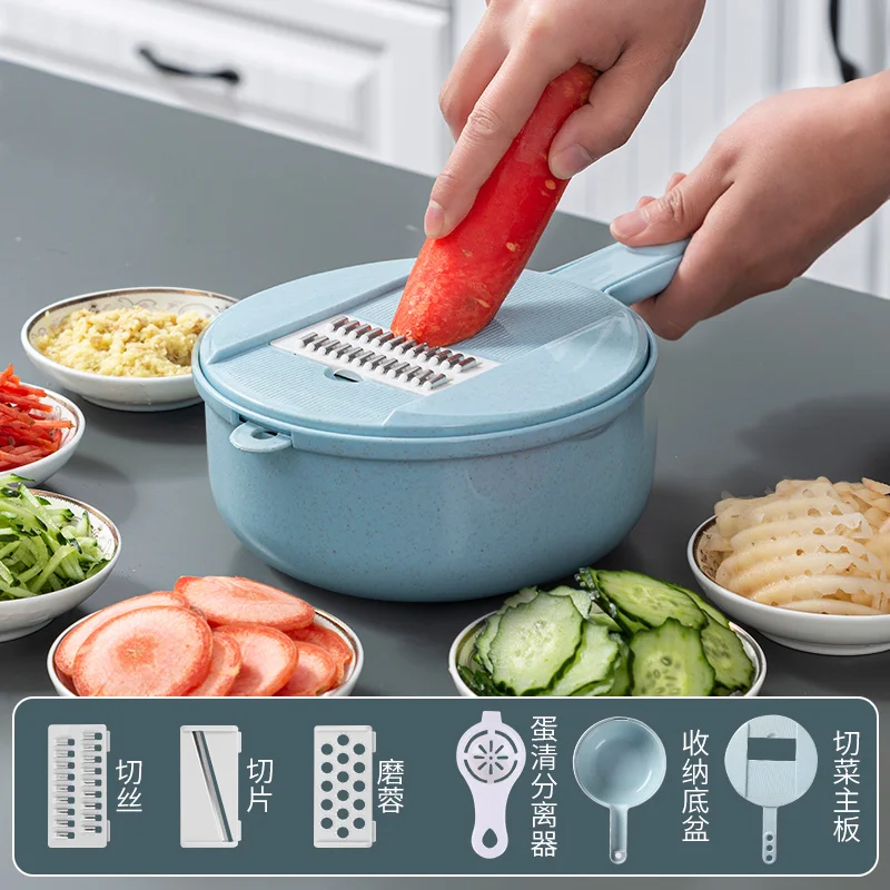 

Kitchen Supplies Multi-functional Potato Slicer Slicing Divine Tool potato checker
