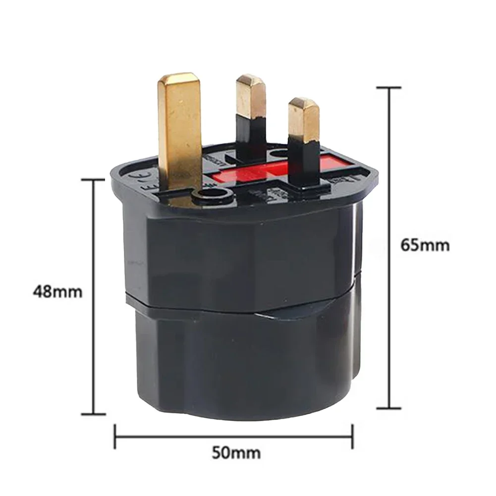 Power Plug Adapter Power Socket Adapter Conversion Plug Plug Conversion Socket Universal Socket Adapter EU Euro 2 Pin To UK 3 Pin Plug AC Universal Adapter Travel Converter