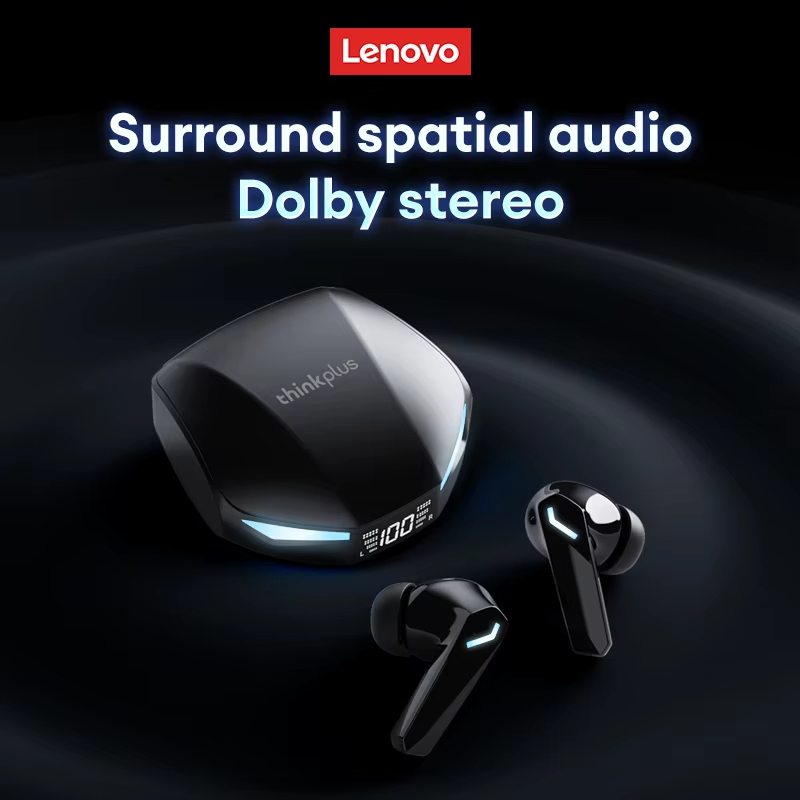 Original Lenovo XT53 New GM2 Pro Bluetooth5.4 Wireless Earphones HD Call IPX4 Earbuds Low Latency Dual Mode Gaming Headset