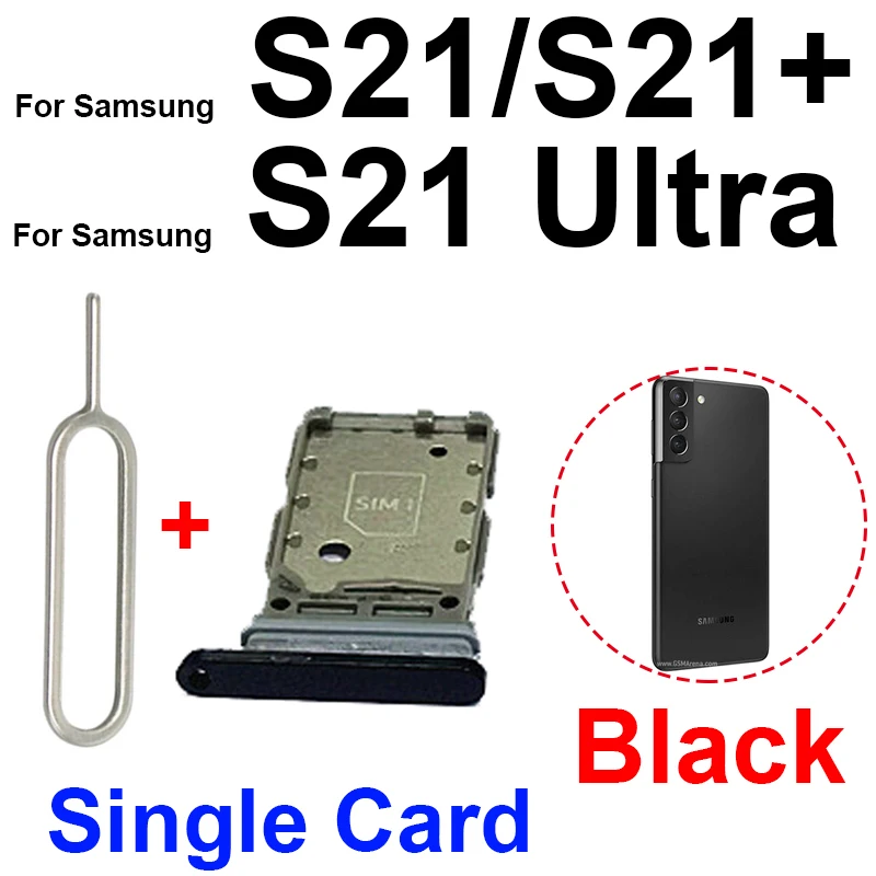 Sim Card Tray For Samsung S21 S21 Plus S21 Ultra S21FE G990 G990B