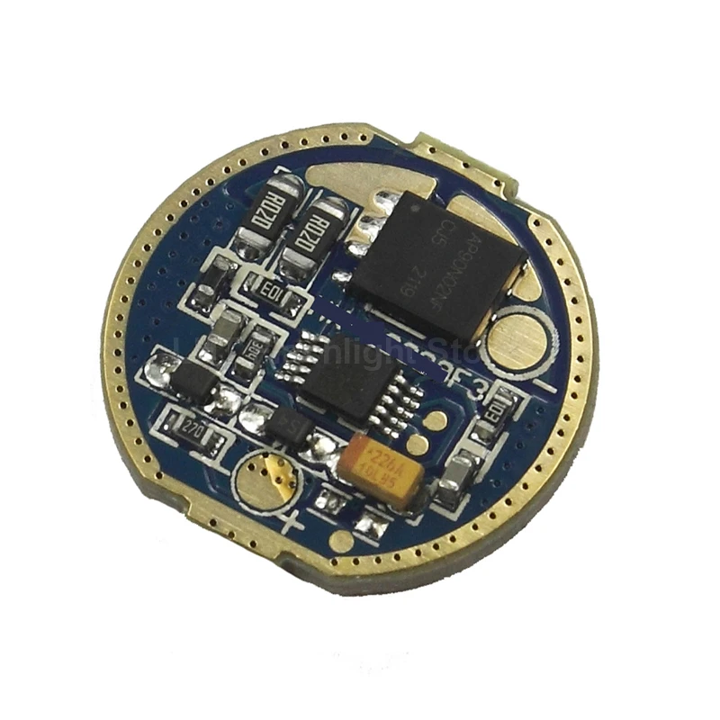 H2070 20mm 3V-4.5V 6A 4-Mode Flashlight Driver Board Flashlight DIY (1 PC)