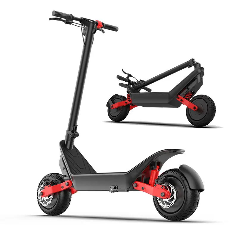 

11 inch double Motor electric scooter, 1200W x 2, 48V, 48 km/h, up to 100km, anti-puncture tire, fast 40 km/h, 200kg load