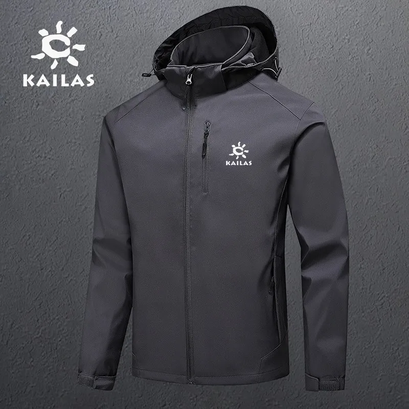 

Kailas Autumn and Winter New Thickened Solid Charge Coat Men's Soft Shell Mountaineering Suit Sports Tourism