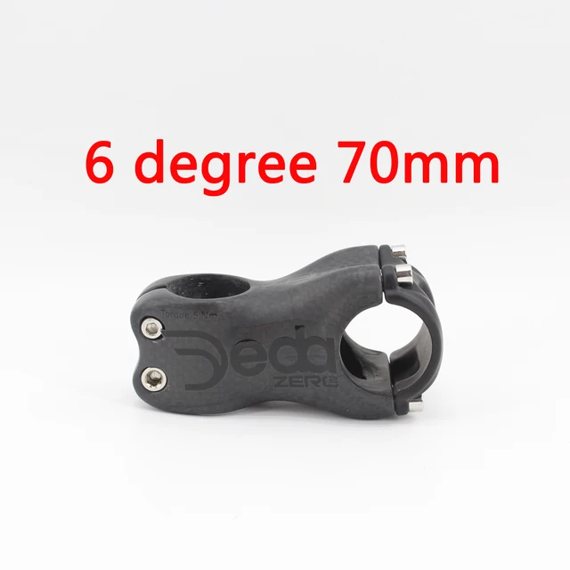 Potence Carbone AIRWOLF VTT - Direct Mount 31.8mm, Longueur 70-130mm, 6°/17°, 140g