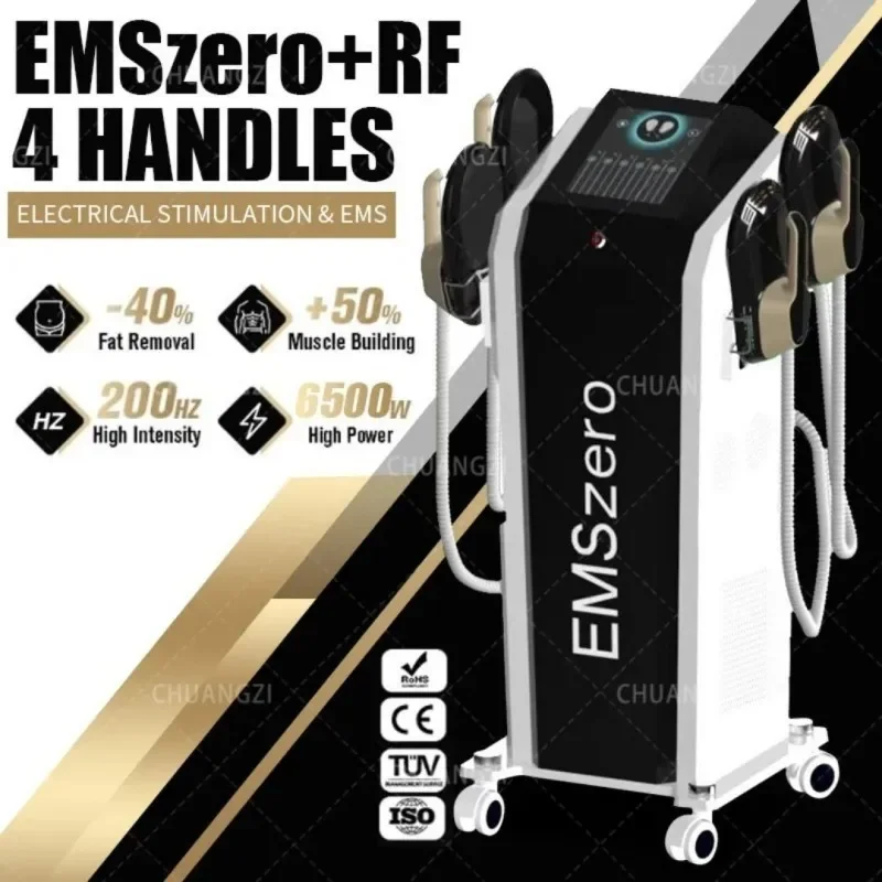 Emslim neo RF machine 14Tesla 6500W emszero profesional fat removal body slimming butt build sculpt body contour machine hi-EMT