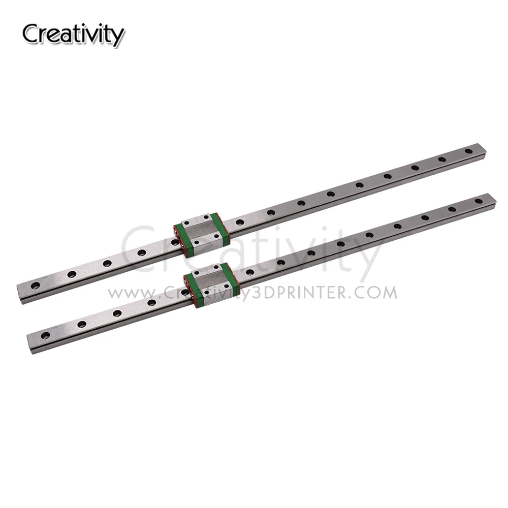 Guia de Trilho Linear Kit de Atualização com Suporte de Placa de Fixação Ender Duplo Eixo z Mgn12c Ender 3pro Ender 3v2 Cr10 Impressora 3d - Imagem 4