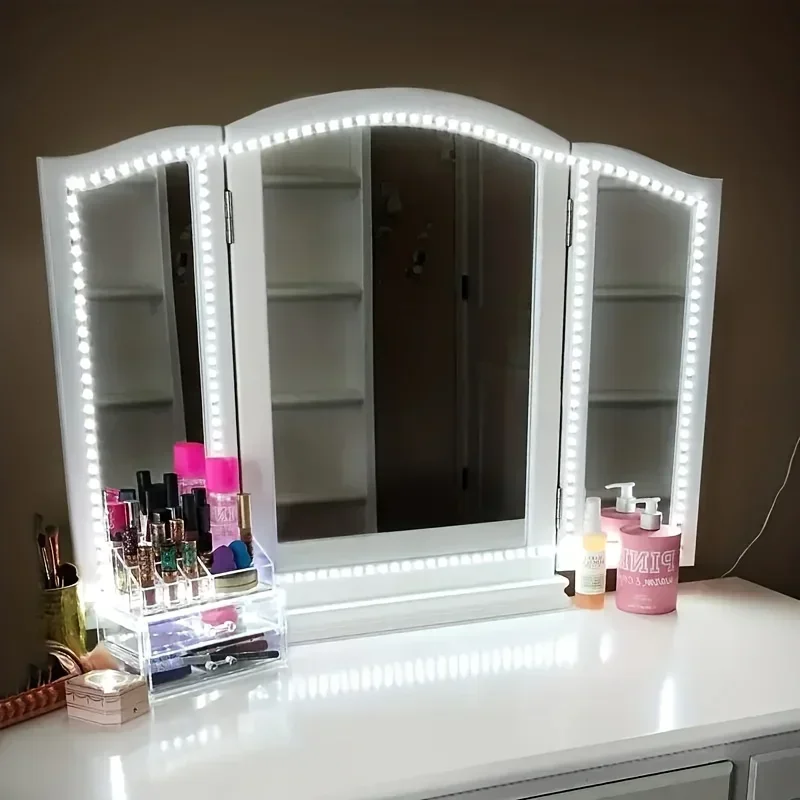 USB-LED-Lichtleiste, berührungsempfindlich, 5 V, 2835 LEDs, flexibles Lichtband, Hintergrundbeleuchtung für Raum, Schrank, Beleuchtung, Spiegel, Aufhellung – Detail 12